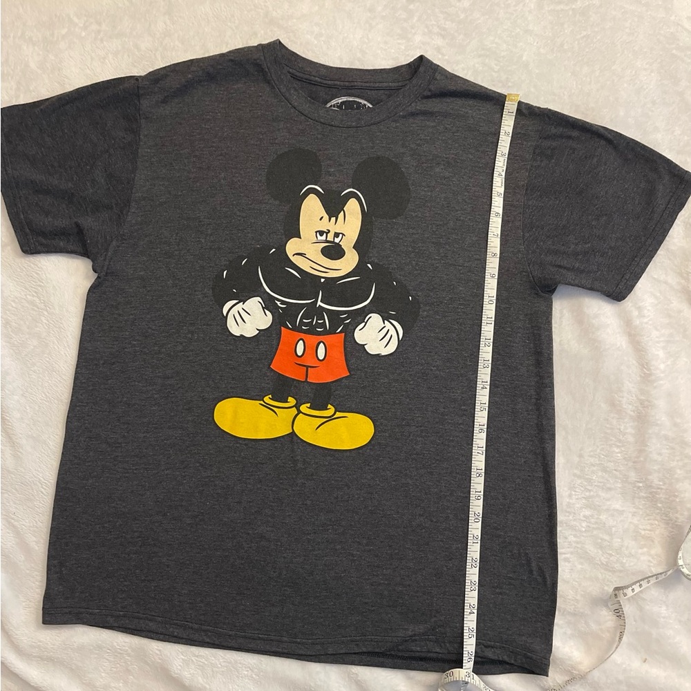 Disney Mickey Mouse Men’s T-Shirt - Charcoal
